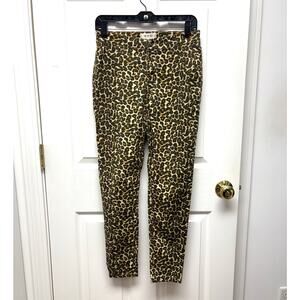 We The Free People Jeans, Leopard Skinny Cropped, Women's Size 29